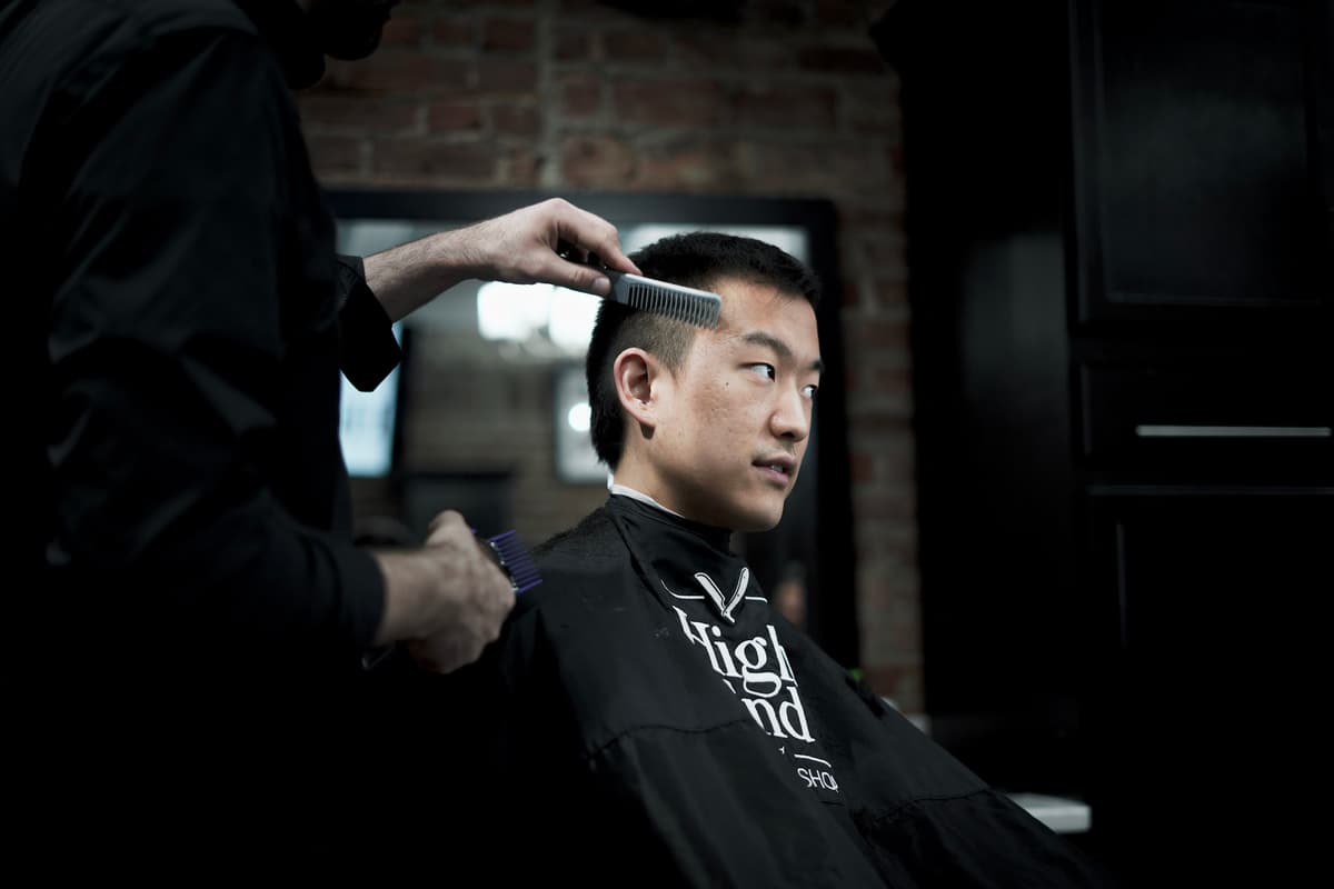 Classic Haircut Service at High End Barbershop Morristown NJ